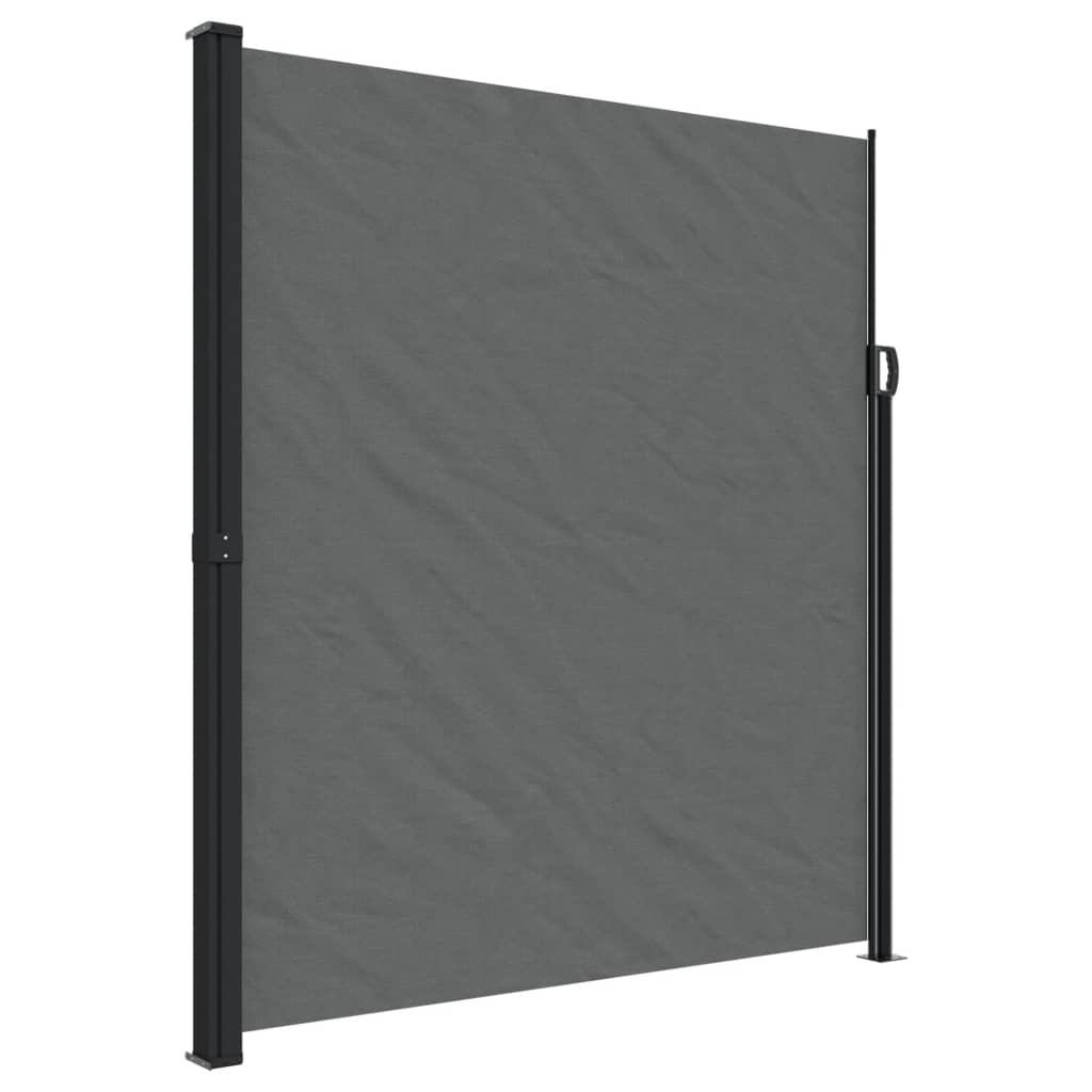 Retractable Side Awning Anthracite 220X600 Cm Awning & Canopy Parts