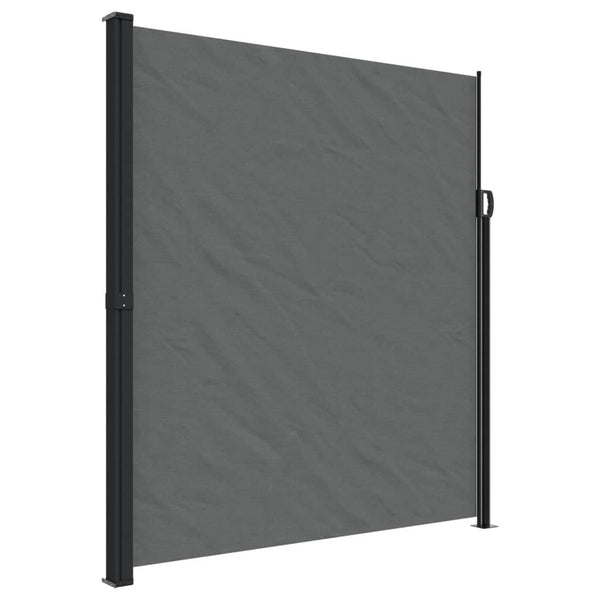 Retractable Side Awning Anthracite 220X600 Cm Awning & Canopy Parts