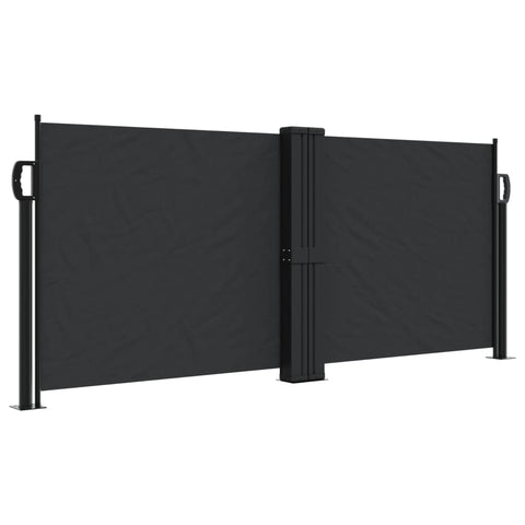 Retractable Side Awning Black 100X1000 Cm Awning & Canopy Parts