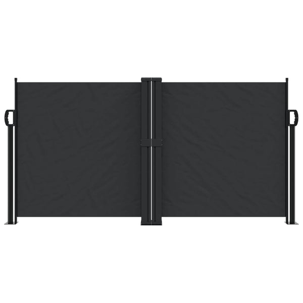 Retractable Side Awning Black 120X1000 Cm Awning & Canopy Parts