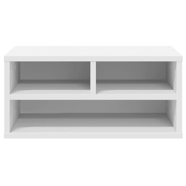 Vidaxl Printer Stand White 49X40x22.5 Cm Engineered Wood Printers