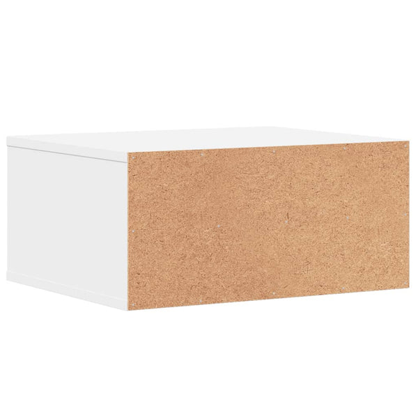 Vidaxl Printer Stand White 49X40x22.5 Cm Engineered Wood Printers