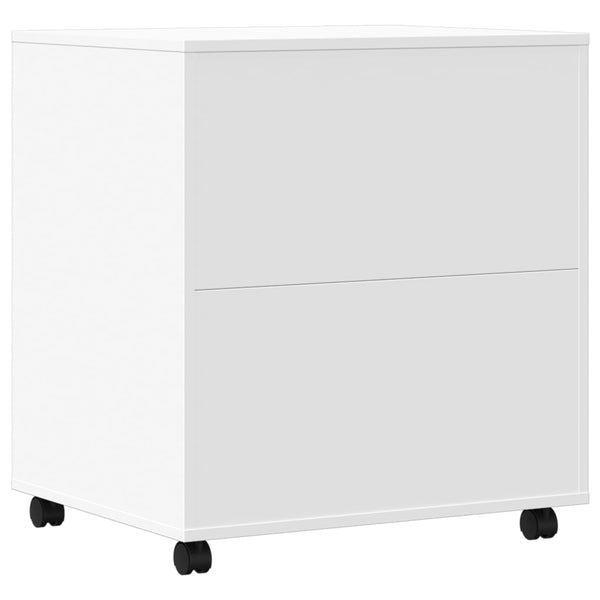 Vidaxl Printer Stand With Wheels White 60X50x67 Cm Other Laptop & Desktop Accs