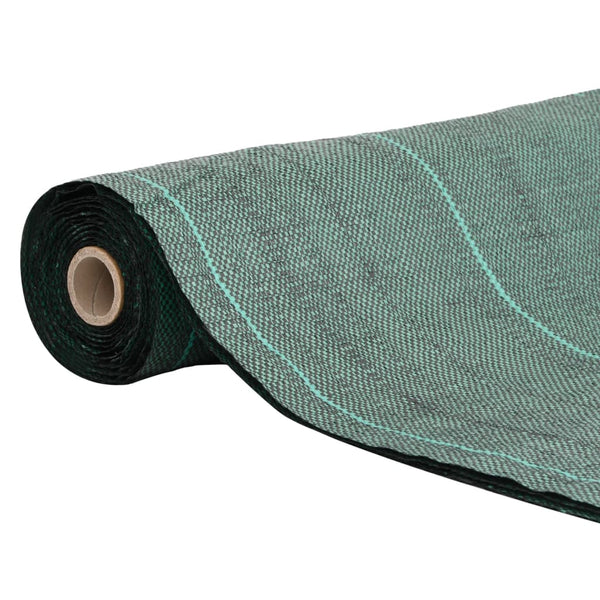 Vidaxl Weed Membrane Green 0.5X50 Pp Weed Control Fabric