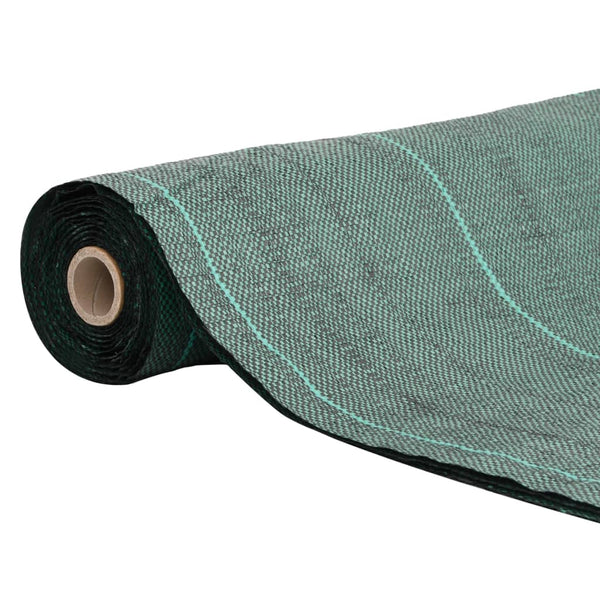Vidaxl Weed Membrane Green 1X100 Pp Weed Control Fabric