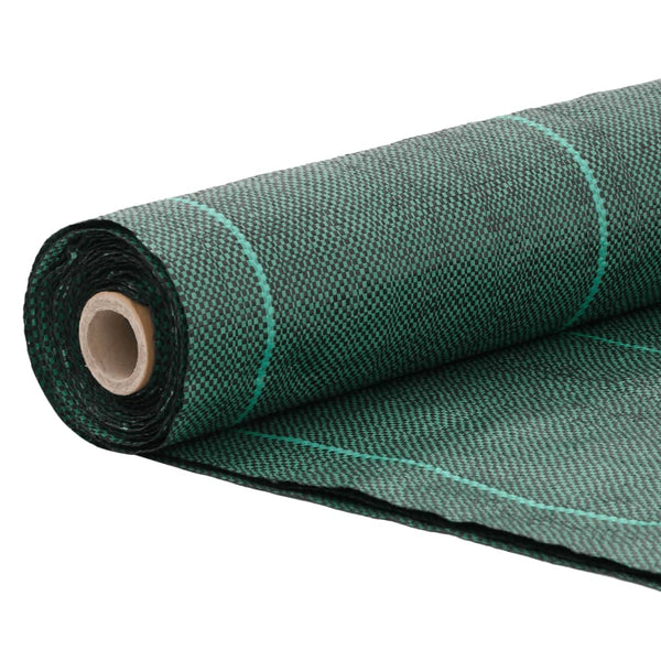 Vidaxl Weed Membrane Green 1X100 Pp Weed Control Fabric
