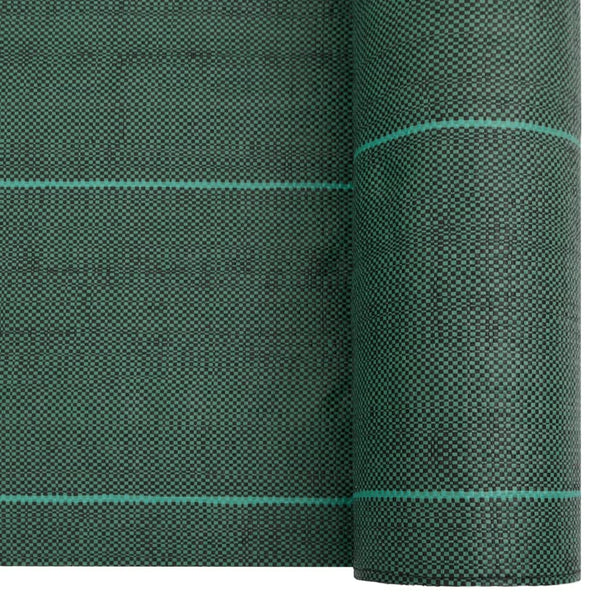 Vidaxl Weed Membrane Green 2X100 Pp Weed Control Fabric