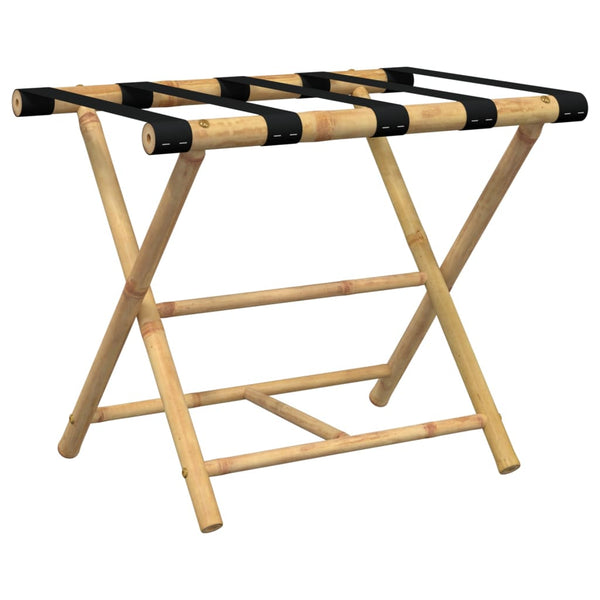 Folding Luggage Rack 62X42x50.5 Cm Bamboo Other Luggage