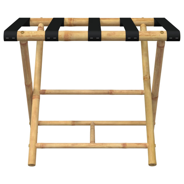 Folding Luggage Rack 62X42x50.5 Cm Bamboo Other Luggage
