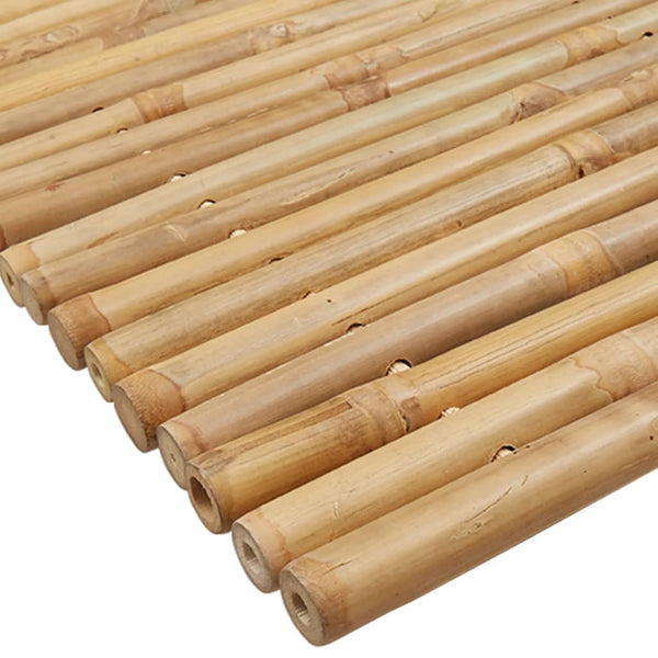 Vidaxl Bath Mats 2 Pcs 70X50 Cm Bamboo Bath Mats Rugs & Toilet Covers