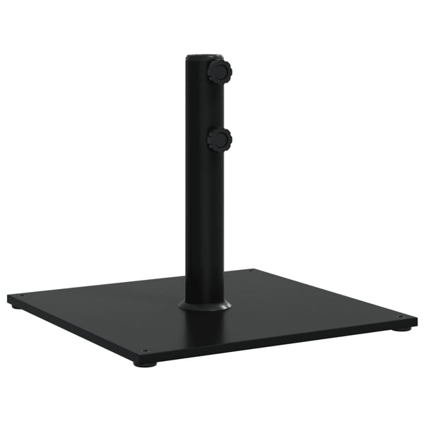Parasol Base For 32/38/48 Mm Poles 17 Kg Square Patio Umbrellas