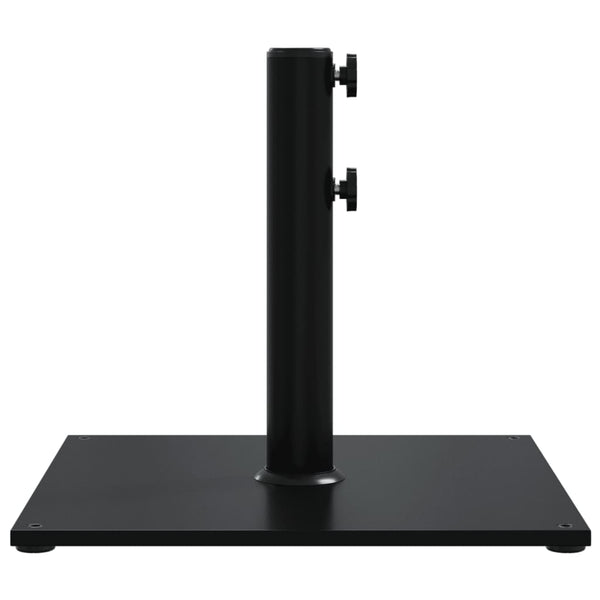 Parasol Base For 32/38/48 Mm Poles 17 Kg Square Patio Umbrellas