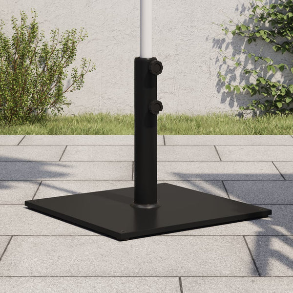 Parasol Base For 32/38/48 Mm Poles 17 Kg Square Patio Umbrellas