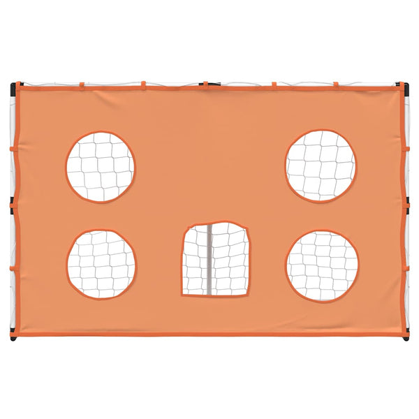 Vidaxl Kids' Football Goal With Targeting Mat And Ball 182X62x118 Cm Training Aids