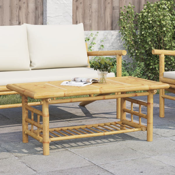 Vidaxl Coffee Table 110X55x45 Cm Bamboo Coffee Tables
