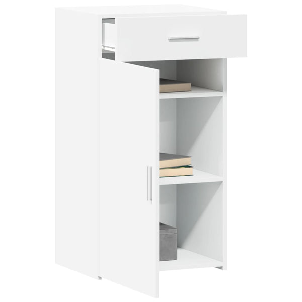 Vidaxl Sideboard White 50X42.5X93 Cm Engineered Wood Sideboards & Buffets