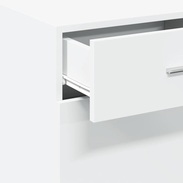 Vidaxl Sideboard White 50X42.5X93 Cm Engineered Wood Sideboards & Buffets