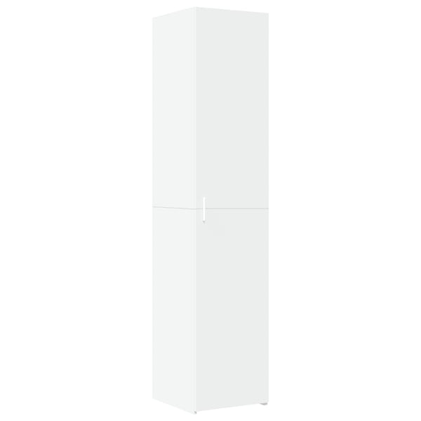 Vidaxl Highboard White 40X42.5X185 Cm Engineered Wood Sideboards & Buffets