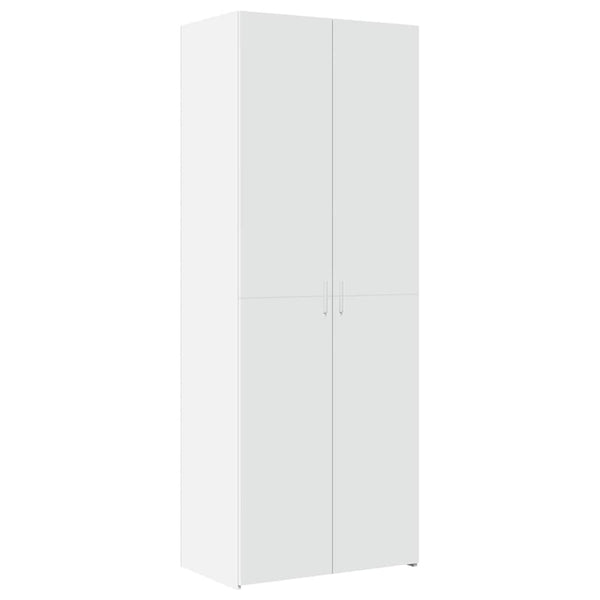 Vidaxl Highboard White 70X42.5X185 Cm Engineered Wood Sideboards & Buffets