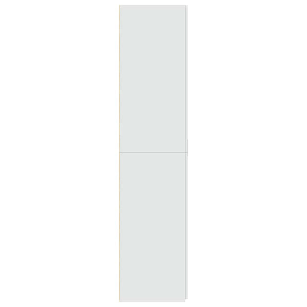 Vidaxl Highboard White 70X42.5X185 Cm Engineered Wood Sideboards & Buffets
