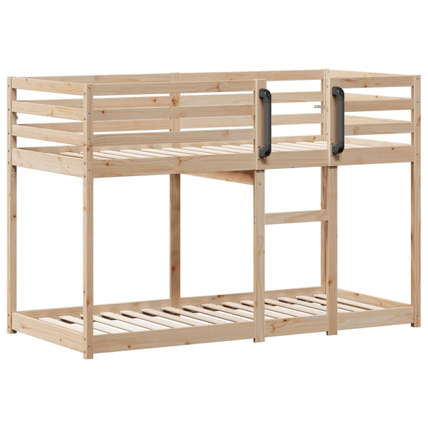 Vidaxl Bunk Bed Without Mattress 92X187 Cm Single Solid Wood Pine Single Bed Frames
