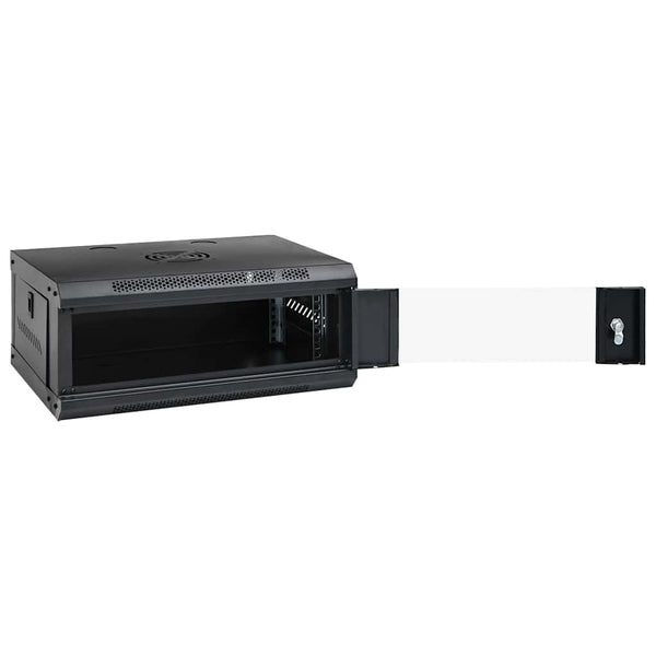 Vidaxl 4U Wall Mounted Network Cabinet 19" Ip20 53X40x21 Cm Rackmount Cabinets & Frames