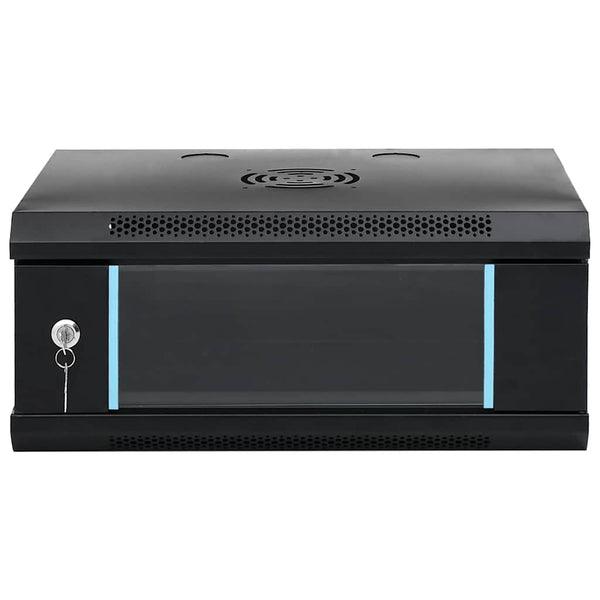 Vidaxl 4U Wall Mounted Network Cabinet 19" Ip20 53X40x21 Cm Rackmount Cabinets & Frames