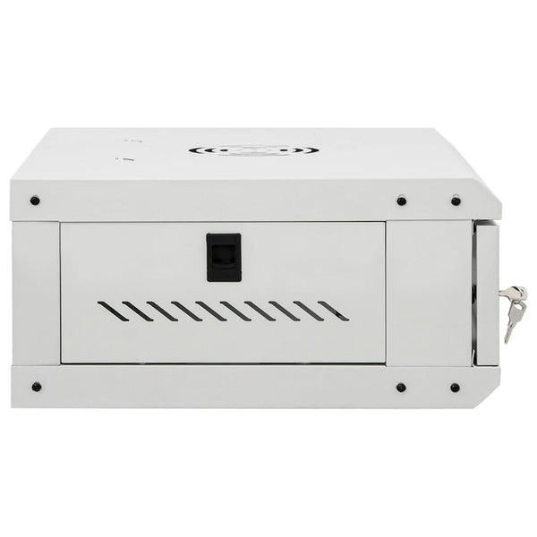 Vidaxl 4U Wall Mounted Network Cabinet 19" Ip20 53X40x21 Cm Rackmount Cabinets & Frames