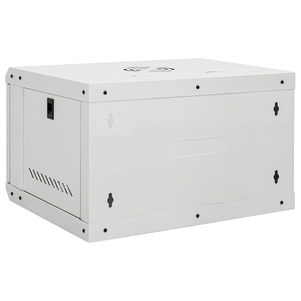 Vidaxl 6U Wall Mounted Network Cabinet 19" Ip20 53X40x30 Cm Rackmount Cabinets & Frames