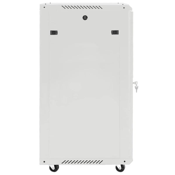 Vidaxl 15U Network Cabinet With Swivel Feet 19" Ip20 60X45x86 Cm Rackmount Cabinets & Frames