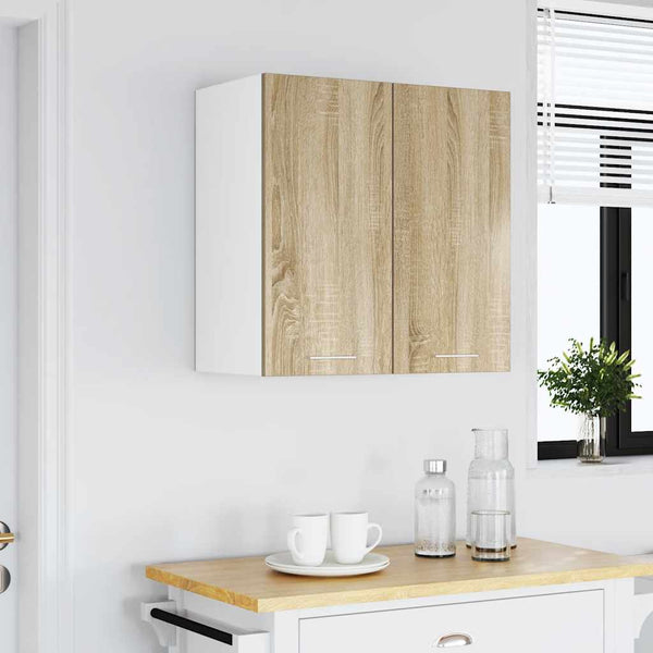 Vidaxl Hanging Cabinet Lyon Sonoma Oak 60X31x60 Cm Engineered Wood Cabinets & Cupboards