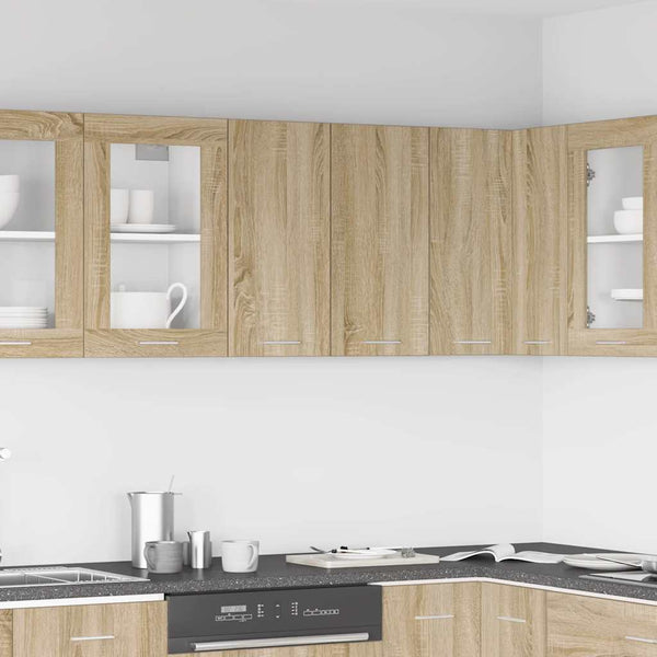 Vidaxl Hanging Cabinet Lyon Sonoma Oak 60X31x60 Cm Engineered Wood Cabinets & Cupboards