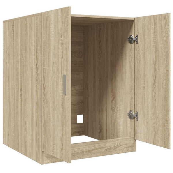 Vidaxl Washing Machine Cabinet Sonoma Oak 70.5X71.5X91.5 Cm Washing Machines