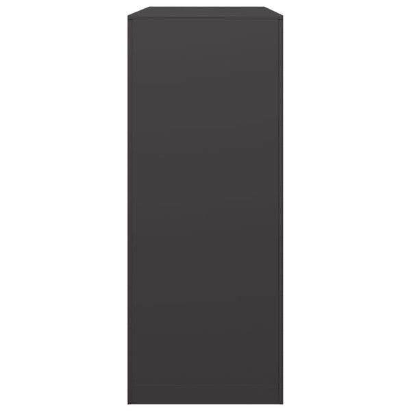 Vidaxl Firewood Rack Black 100X40x100 Cm Steel Firewood Racks