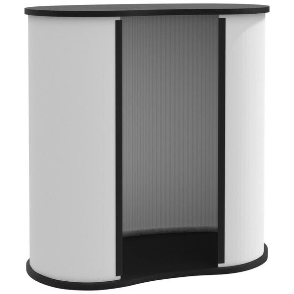 Vidaxl Trade Show Counter Foldable 90X48x93 Cm Engineered Wood Display Stands