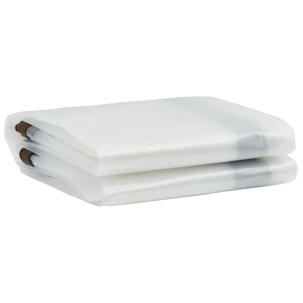 Vidaxl Clear Tarpaulin With Eyelets 2X3 M Polyethylene Tarps