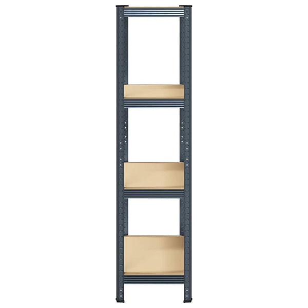 Vidaxl 4 Layer Storage Shelf Anthracite Steel&Engineered Wood Tool Shelving & Racking Systems