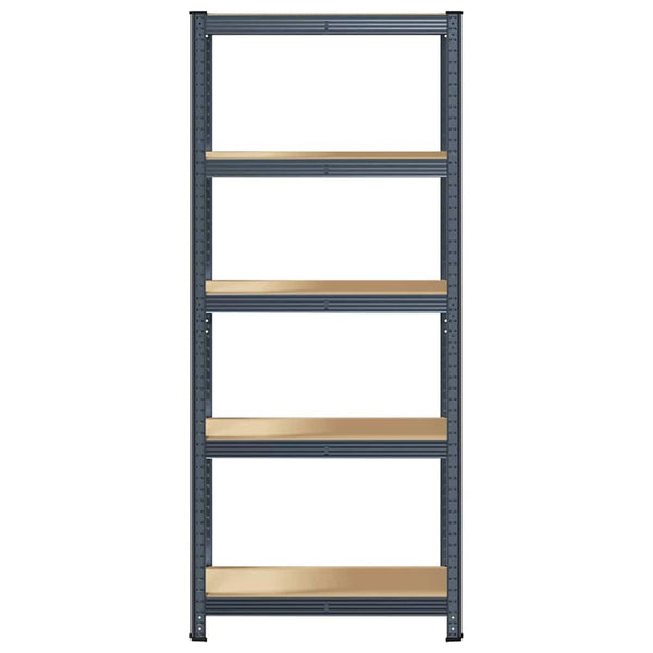 Vidaxl 5 Layer Storage Shelf Anthracite Steel&Engineered Wood Tool Shelving & Racking Systems