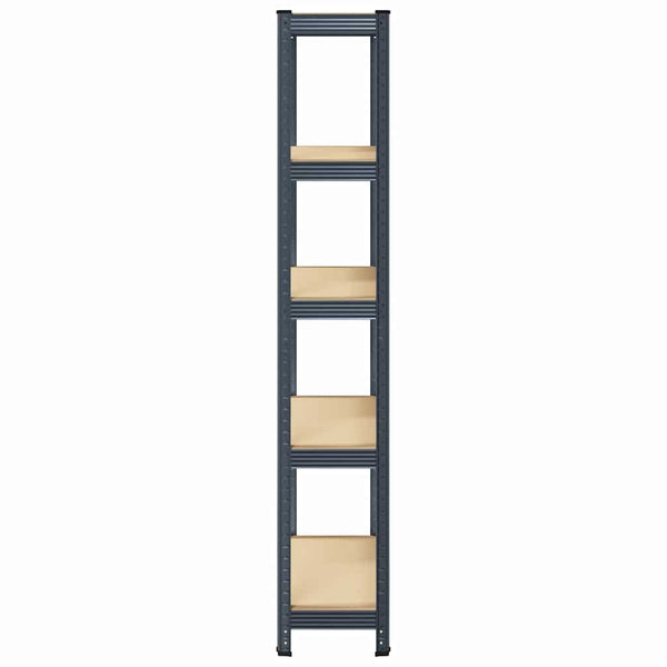Vidaxl 5 Layer Storage Shelf Anthracite Steel&Engineered Wood Tool Shelving & Racking Systems