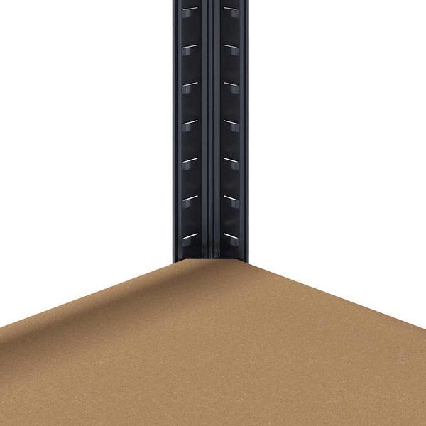 Vidaxl 5 Layer Storage Shelf Anthracite Steel&Engineered Wood Tool Shelving & Racking Systems
