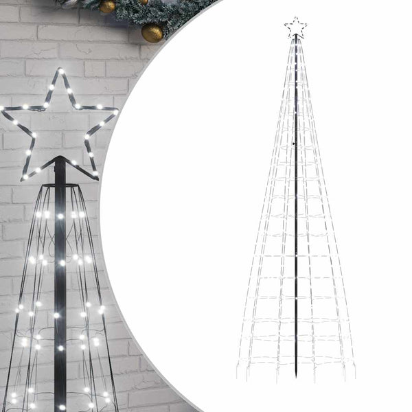 Vidaxl Led Christmas Tree With Spikes 570 Leds Cold White 300 Cm Seasonal Decorations