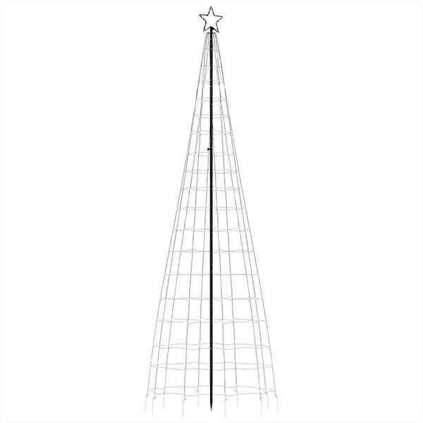 Vidaxl Led Christmas Tree With Spikes 570 Leds Cold White 300 Cm Seasonal Decorations