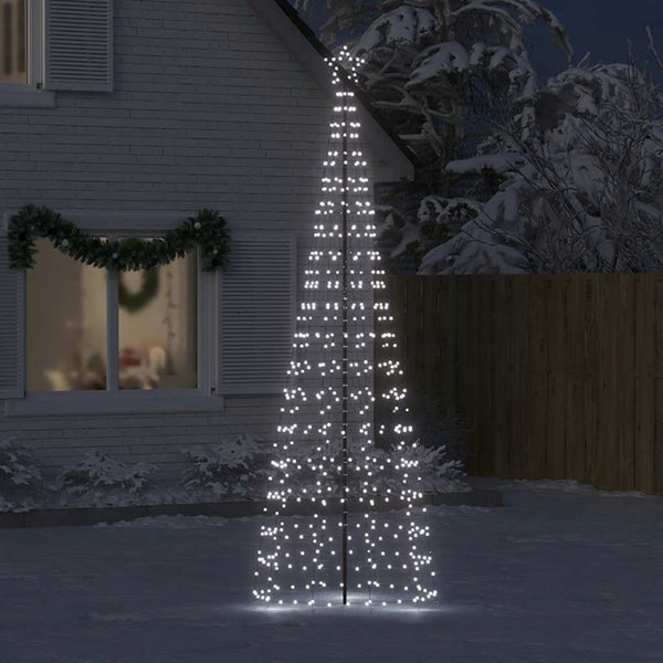 Vidaxl Led Christmas Tree With Spikes 570 Leds Cold White 300 Cm Seasonal Decorations