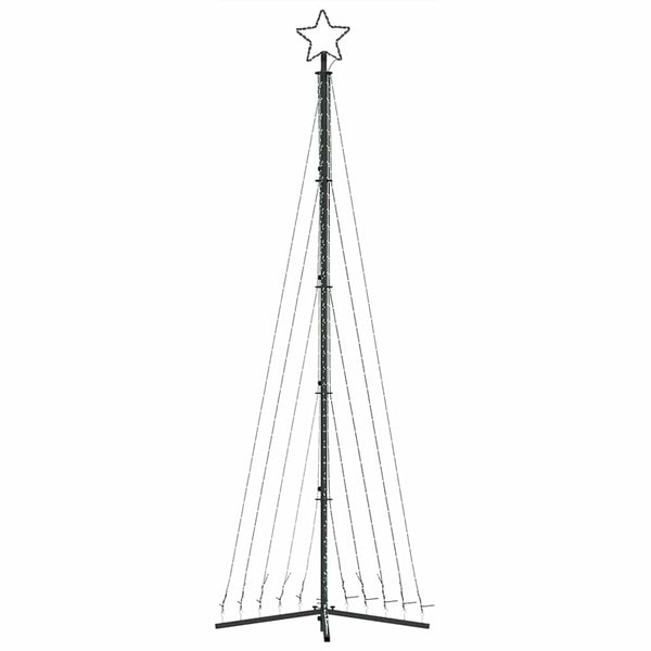 Vidaxl Led Christmas Tree 495 Leds Cold White 302 Cm Seasonal Decorations