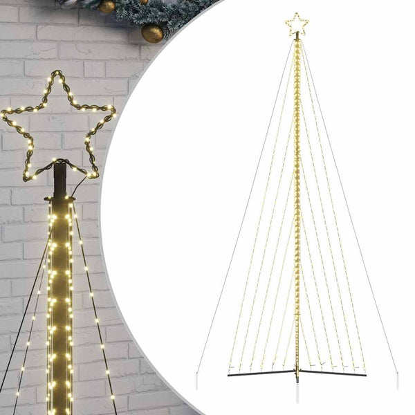 Vidaxl Led Christmas Tree 789 Leds Warm White 478 Cm Seasonal Decorations