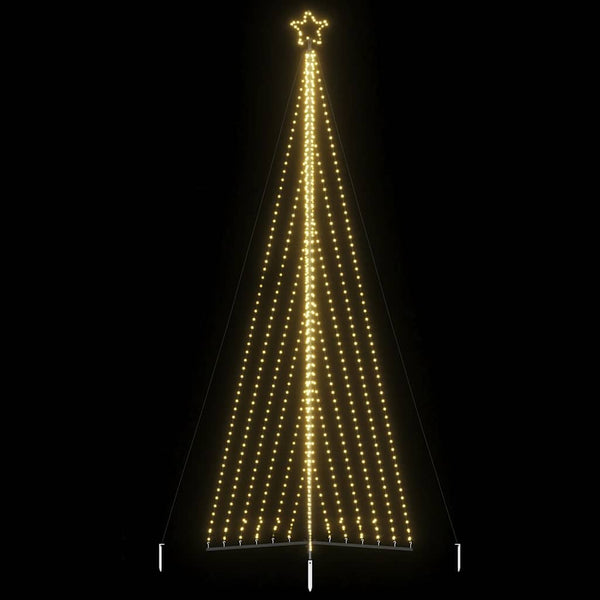 Vidaxl Led Christmas Tree 789 Leds Warm White 478 Cm Seasonal Decorations