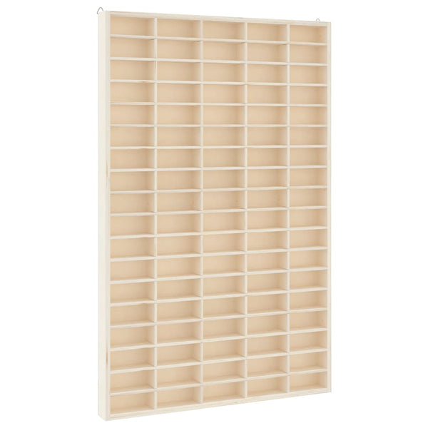 Vidaxl Collector's Display Case With 90 Compartments 50.5X4.5X79cm Display Stands