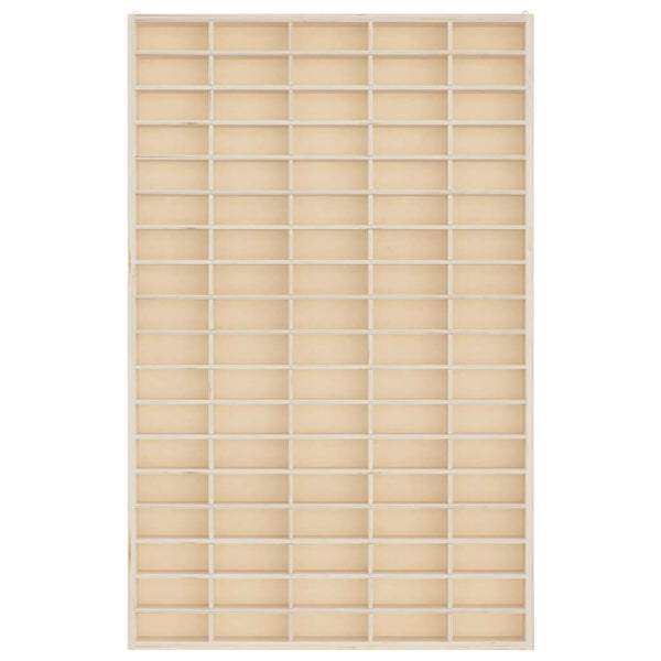 Vidaxl Collector's Display Case With 90 Compartments 50.5X4.5X79cm Display Stands