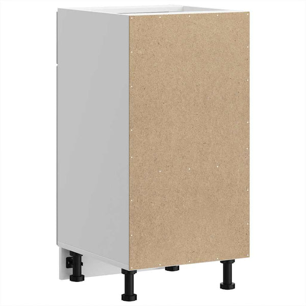 Vidaxl Kitchen Base Cabinet Lucca White Engineered Wood Cabinets & Cupboards