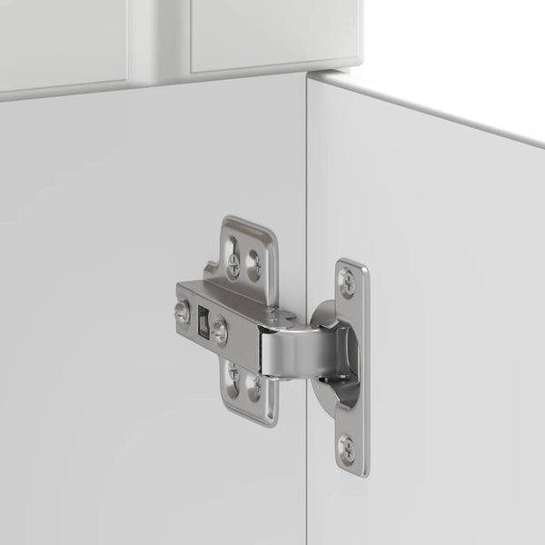 Vidaxl Kitchen Base Cabinet Lucca White Engineered Wood Cabinets & Cupboards